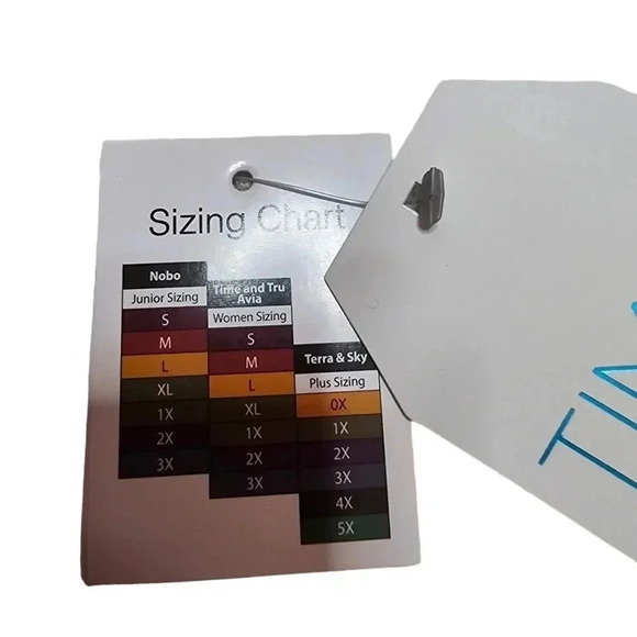 Time and Tru Swimsuit Top 3X NWT - Picture 2 of 3